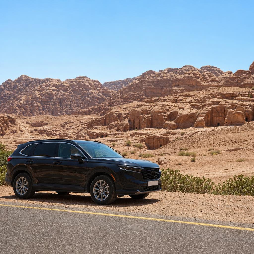 Private driver transportation in Jordan