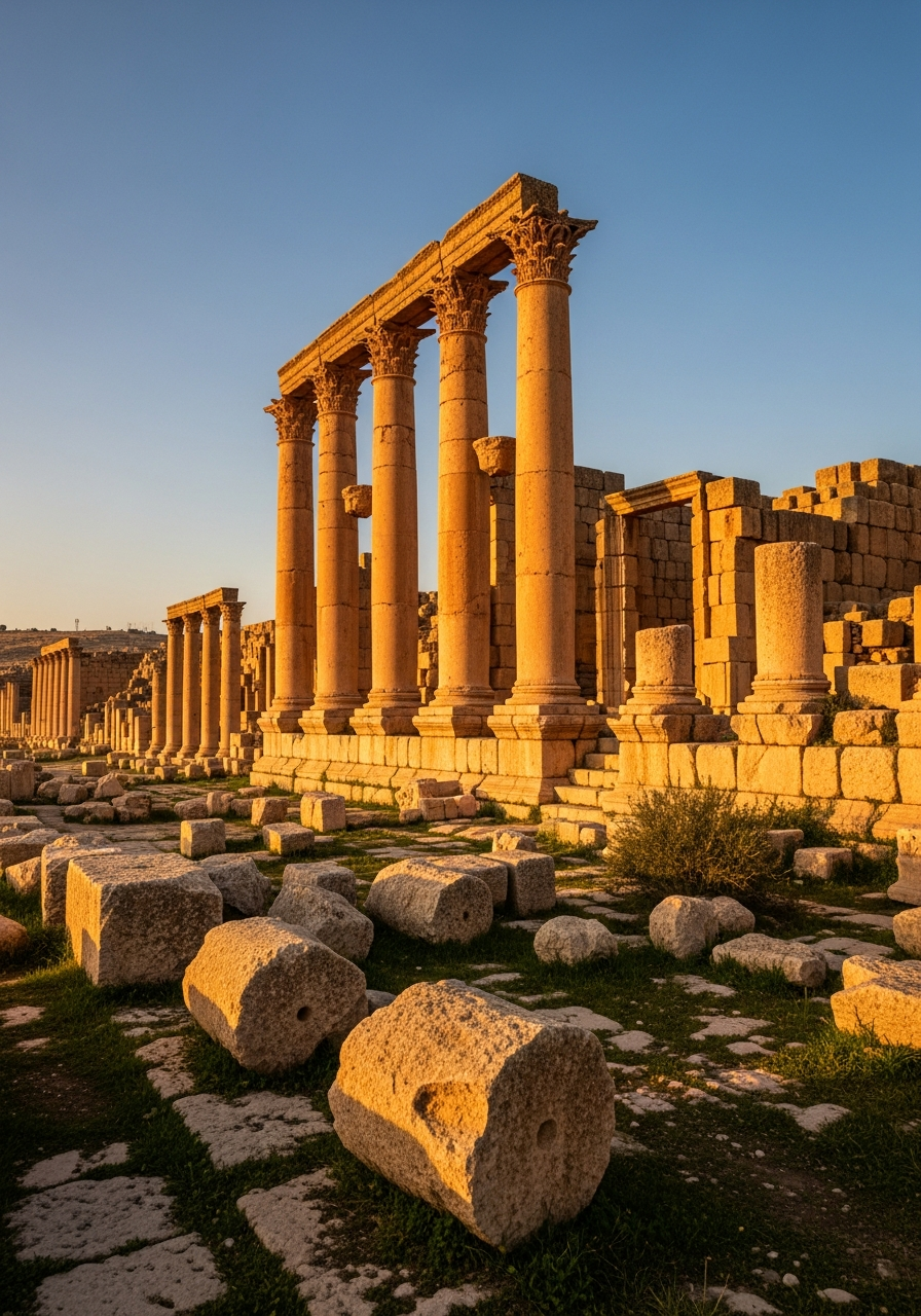 Private driver transportation across Jordan